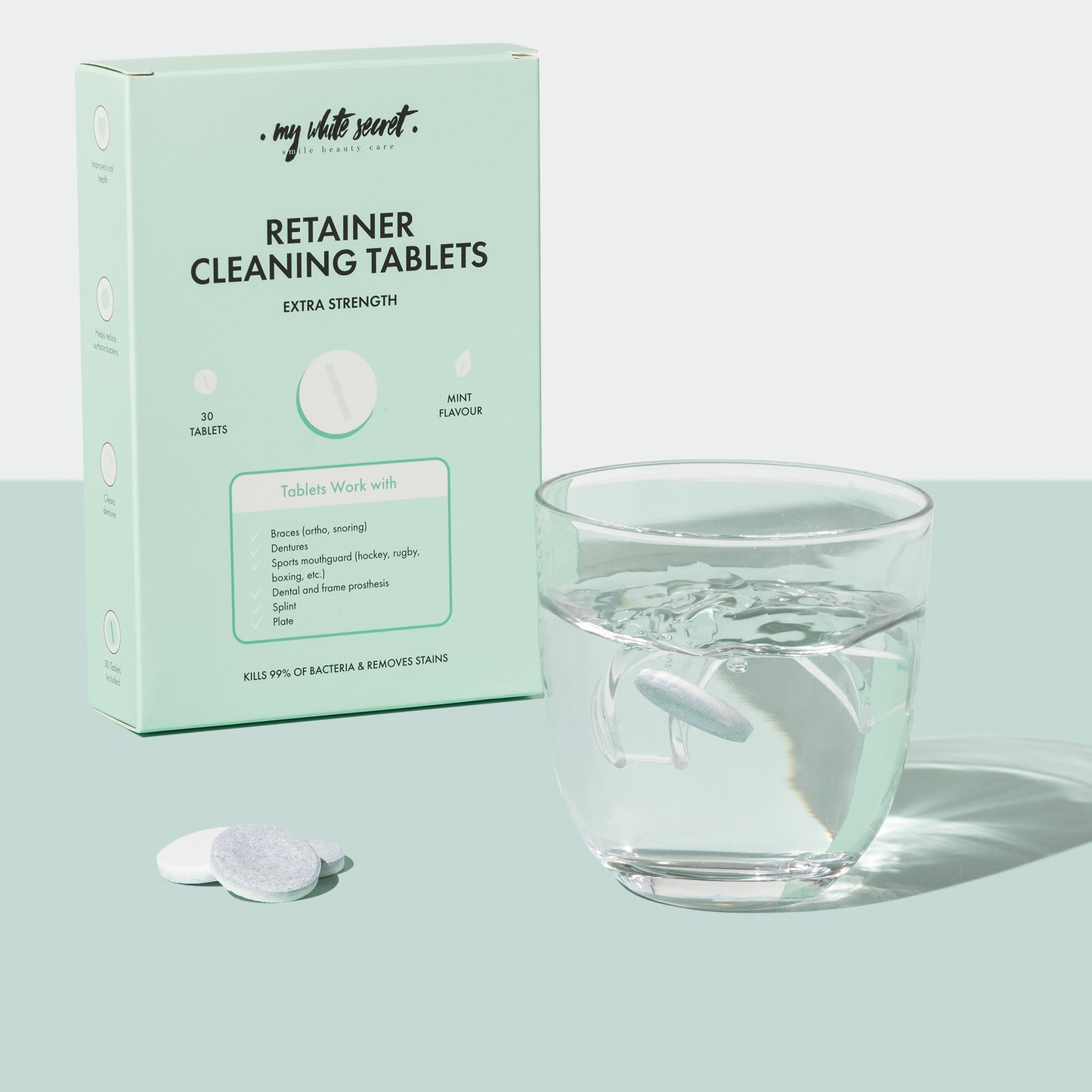 Retainer Cleaning Tablets (Extra Strength)