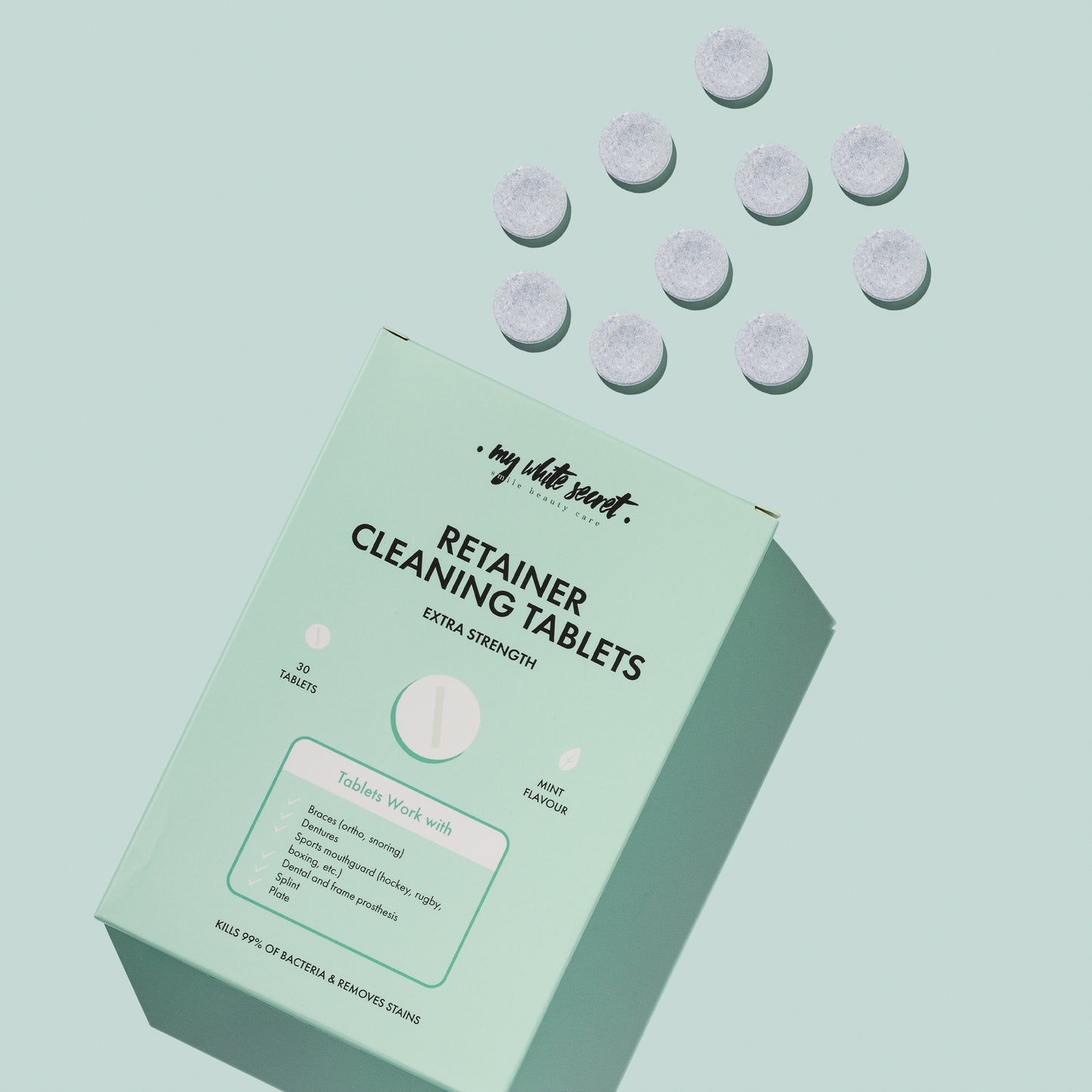 Retainer Cleaning Tablets (Extra Strength)