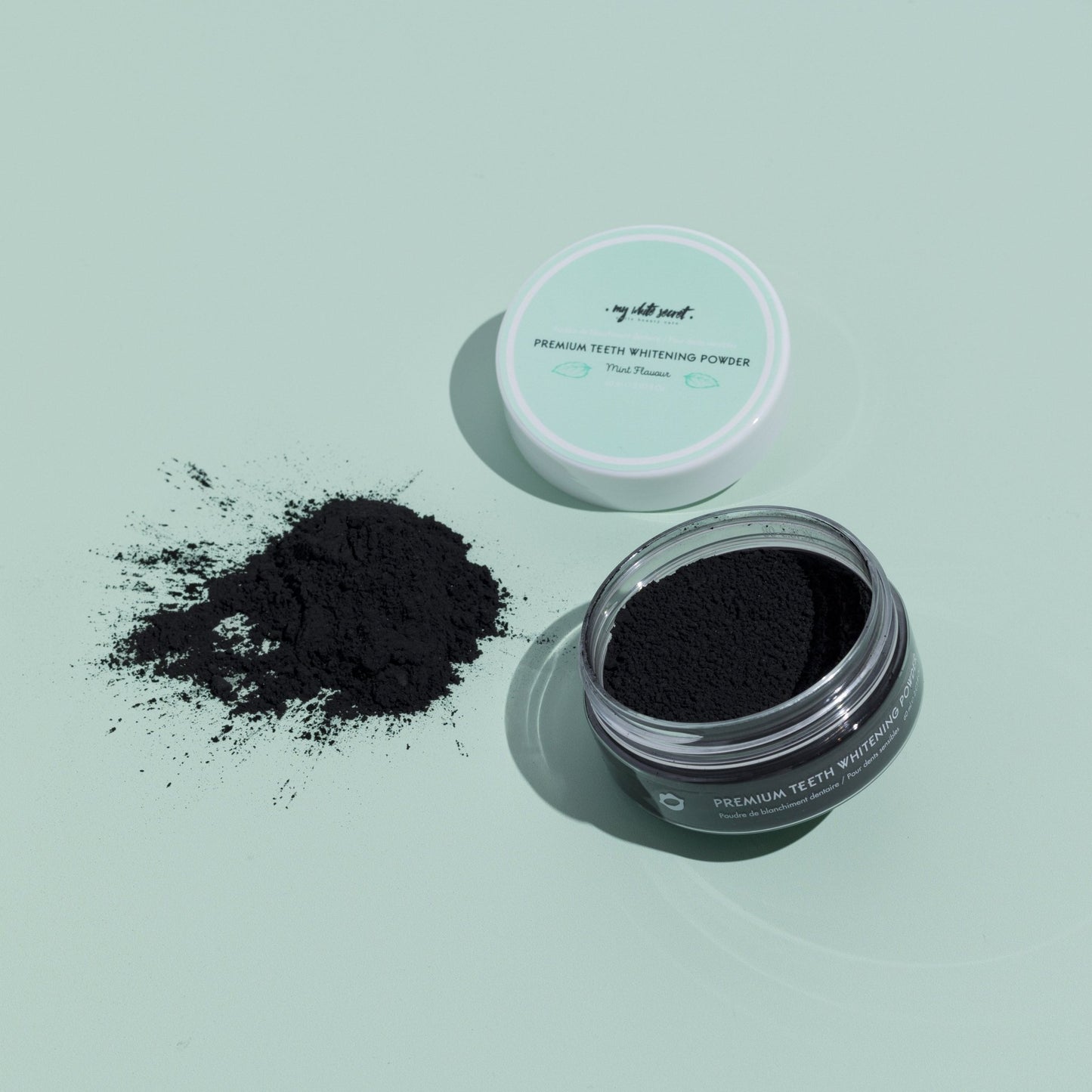 Charcoal teeth whitening powder - My White Secret