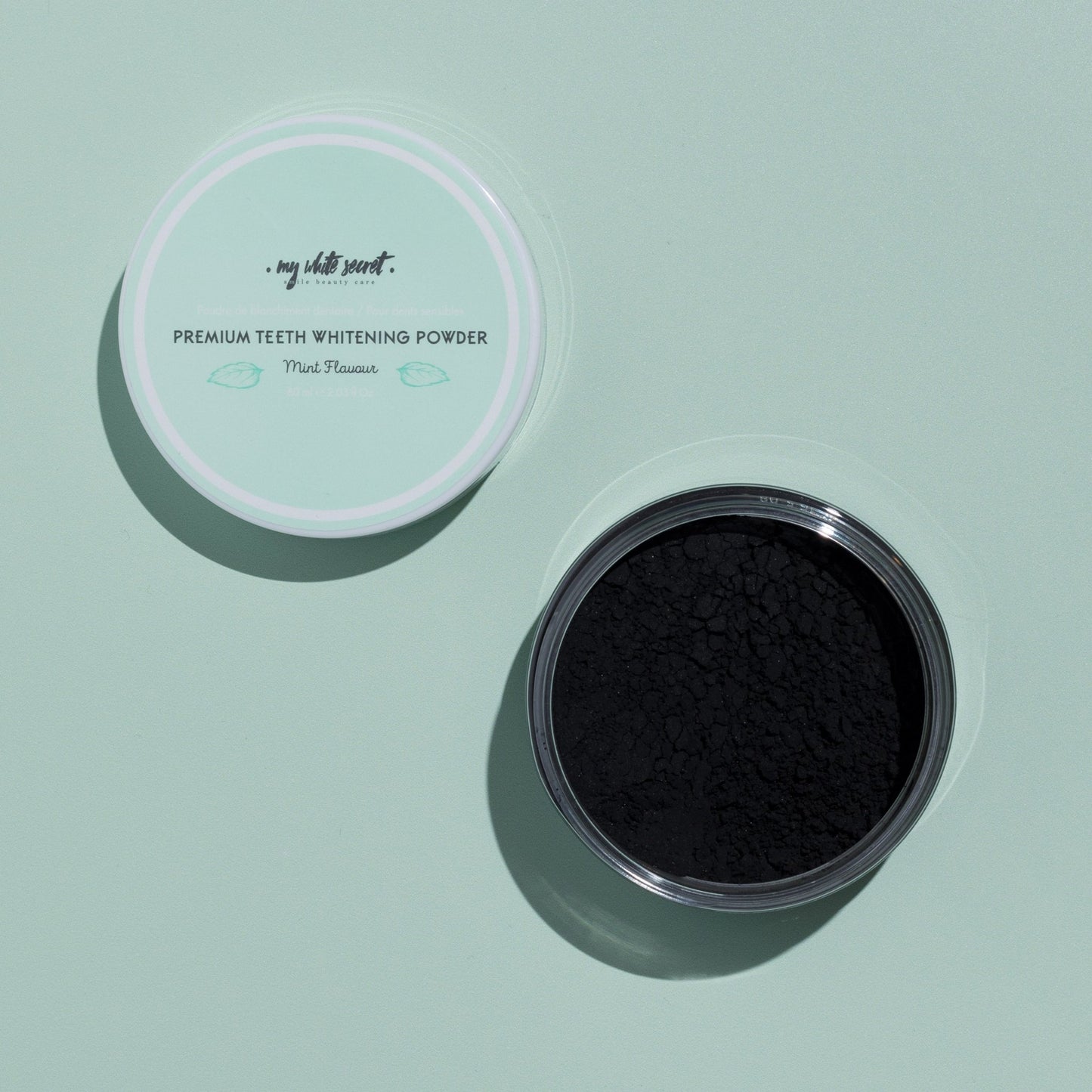 Charcoal teeth whitening powder - My White Secret