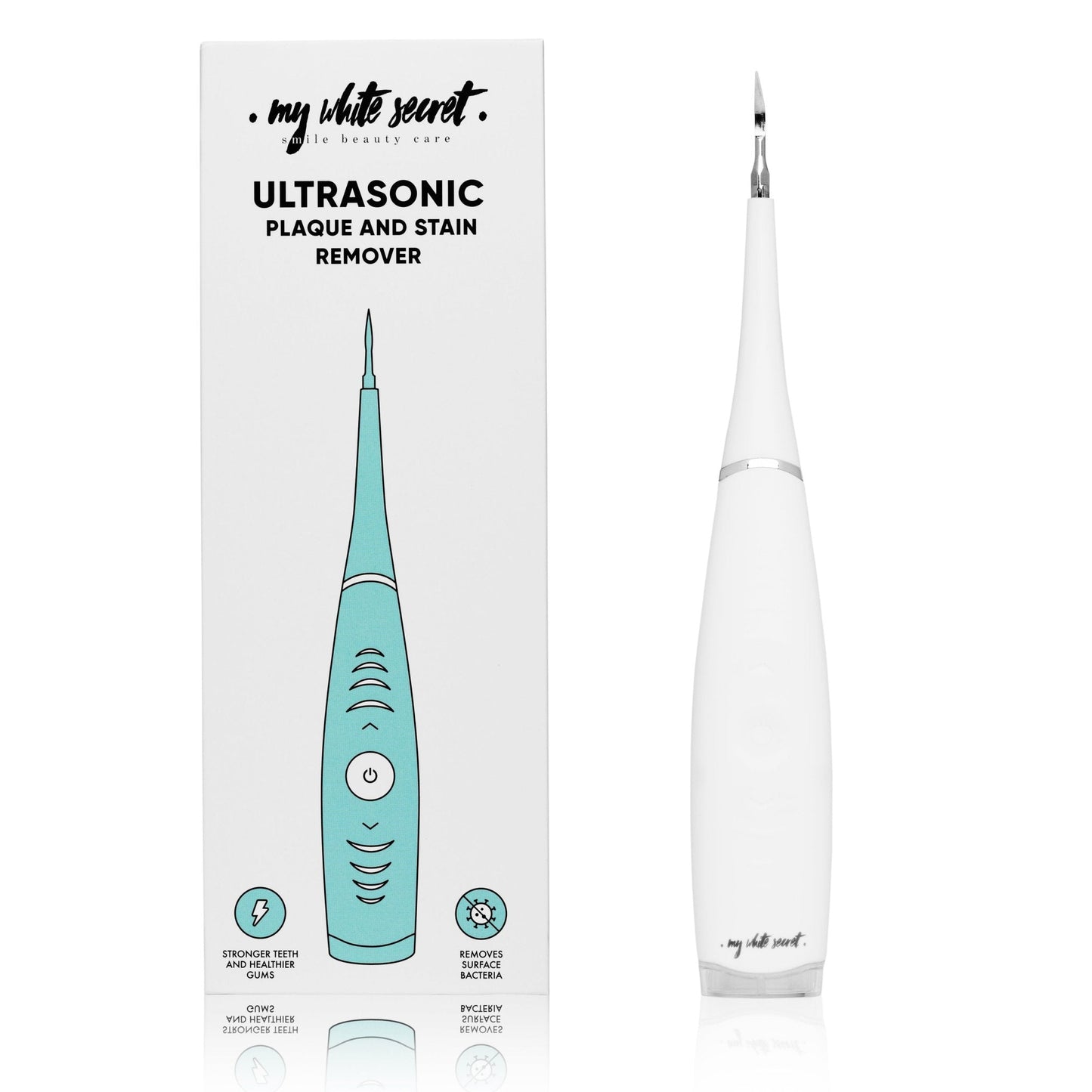 Ultrasonic plaque remover - My White Secret